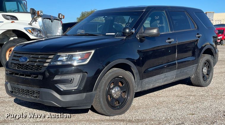 image for item NY9644 2019 Ford Explorer Police Interceptor SUV
