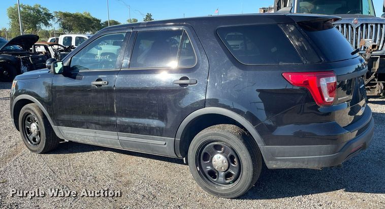 image for item NY9644 2019 Ford Explorer Police Interceptor SUV