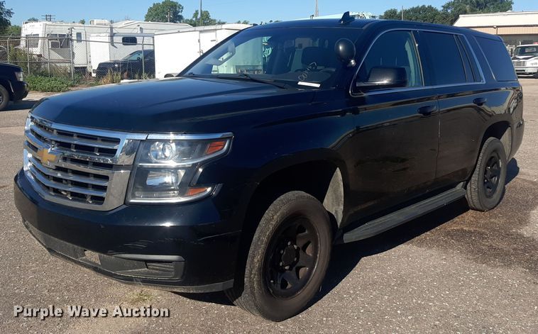 image for item NY9645 2017 Chevrolet Tahoe Police SUV