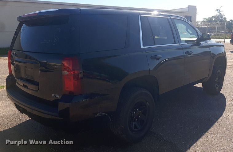 image for item NY9645 2017 Chevrolet Tahoe Police SUV