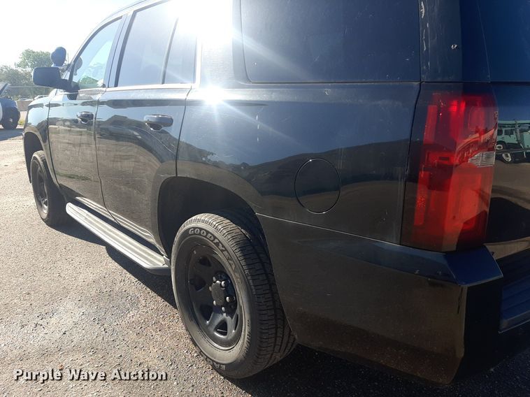 image for item NY9645 2017 Chevrolet Tahoe Police SUV