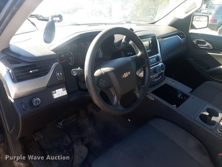 image for item NY9645 2017 Chevrolet Tahoe Police SUV