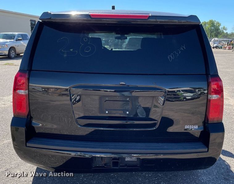 image for item NY9647 2016 Chevrolet Tahoe Police SUV