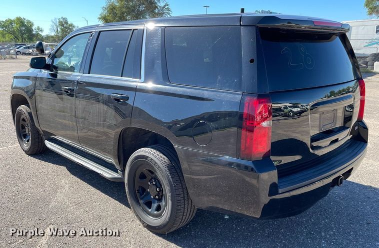 image for item NY9647 2016 Chevrolet Tahoe Police SUV
