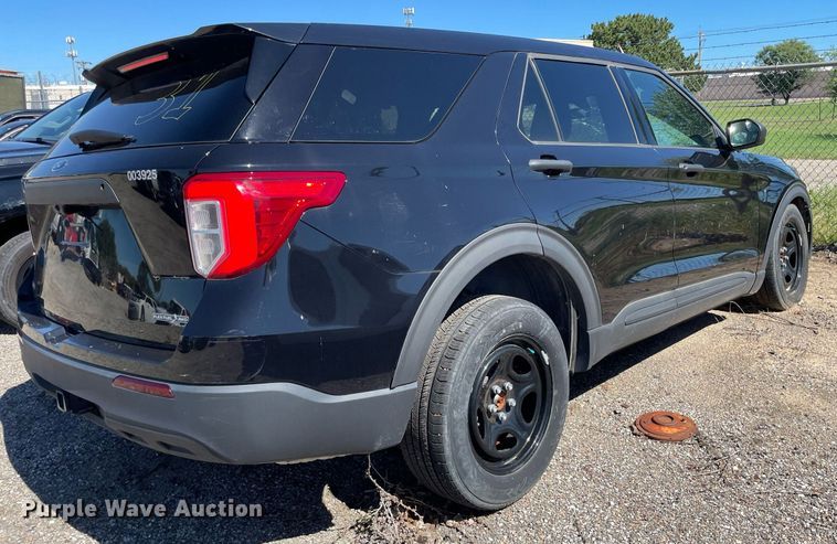 image for item NY9650 2020 Ford Explorer Police Interceptor SUV