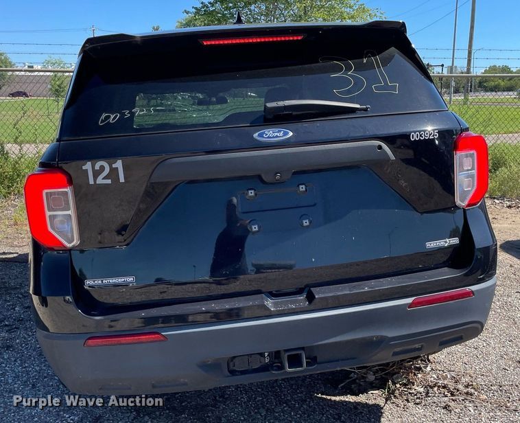 image for item NY9650 2020 Ford Explorer Police Interceptor SUV