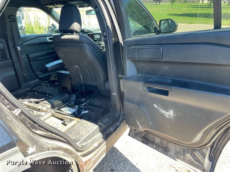 image for item NY9650 2020 Ford Explorer Police Interceptor SUV
