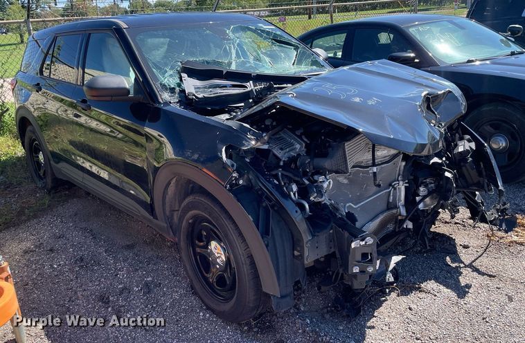 image for item NY9654 2021 Ford  Explorer Police Interceptor SUV