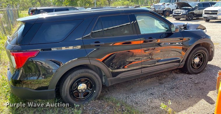 image for item NY9654 2021 Ford  Explorer Police Interceptor SUV