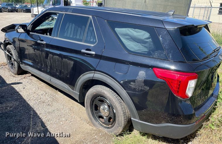 image for item NY9654 2021 Ford  Explorer Police Interceptor SUV