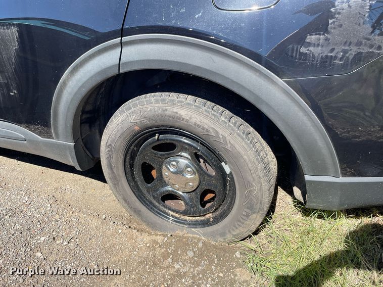 image for item NY9654 2021 Ford  Explorer Police Interceptor SUV