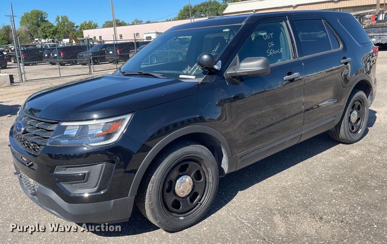 image for item NY9656 2019 Ford Explorer Police Interceptor SUV