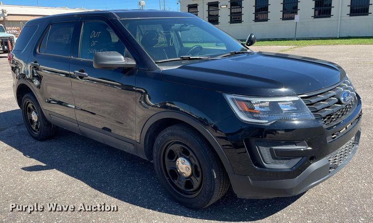 image for item NY9656 2019 Ford Explorer Police Interceptor SUV