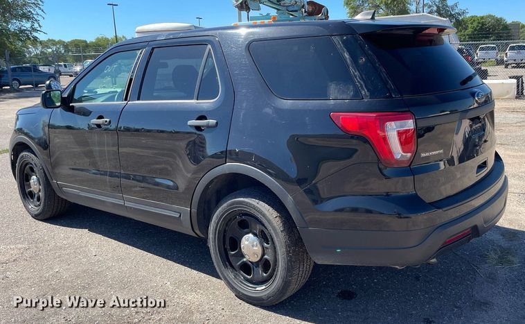 image for item NY9656 2019 Ford Explorer Police Interceptor SUV