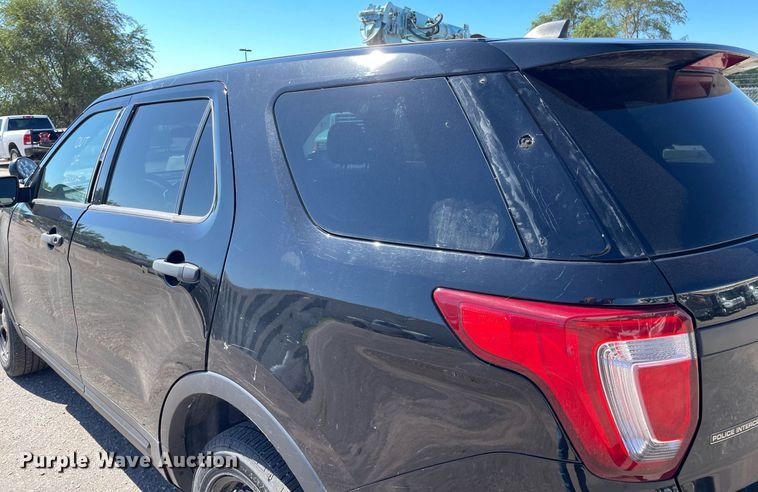 image for item NY9656 2019 Ford Explorer Police Interceptor SUV