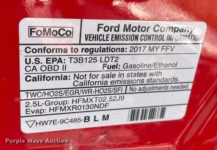 image for item NY9657 2017 Ford  Transit Connect van