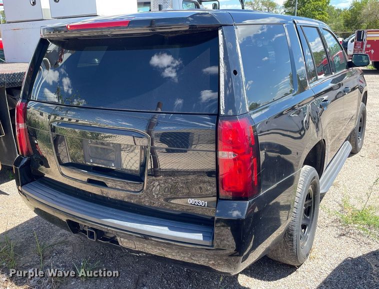 image for item NY9659 2016 Chevrolet Tahoe Police SUV