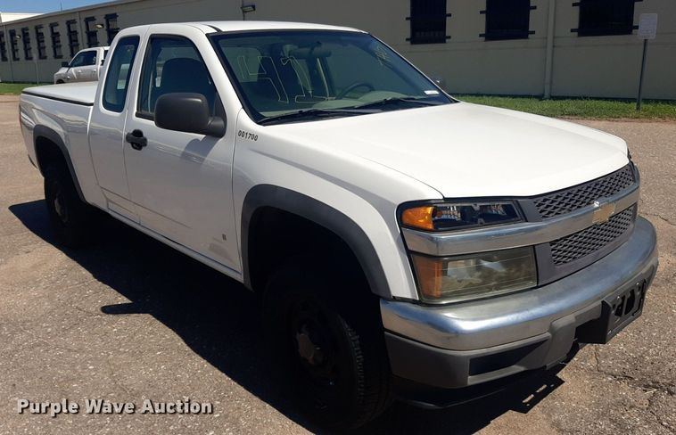 image for item NY9660 2008 Chevrolet Colorado Ext. Cab pickup truck