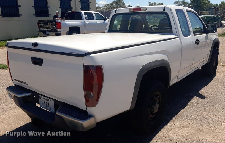 image for item NY9660 2008 Chevrolet Colorado Ext. Cab pickup truck