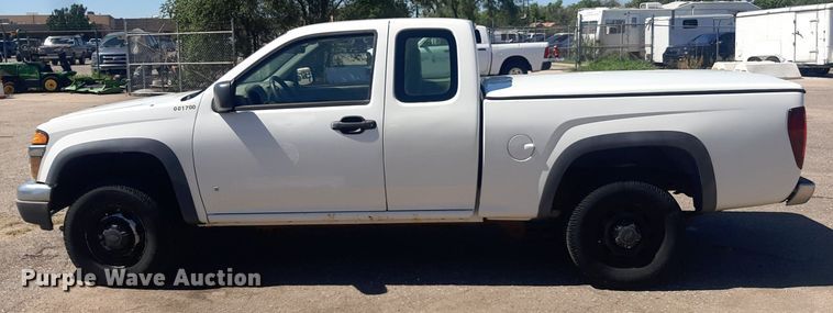 image for item NY9660 2008 Chevrolet Colorado Ext. Cab pickup truck