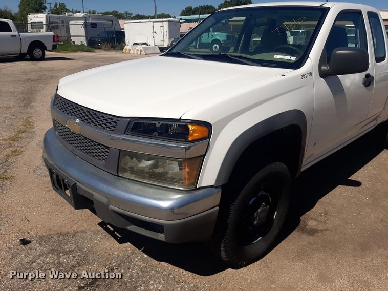 image for item NY9660 2008 Chevrolet Colorado Ext. Cab pickup truck