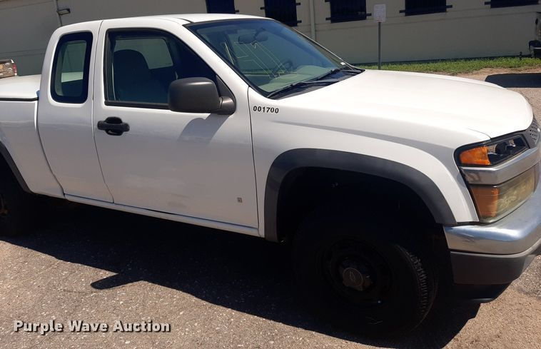 image for item NY9660 2008 Chevrolet Colorado Ext. Cab pickup truck