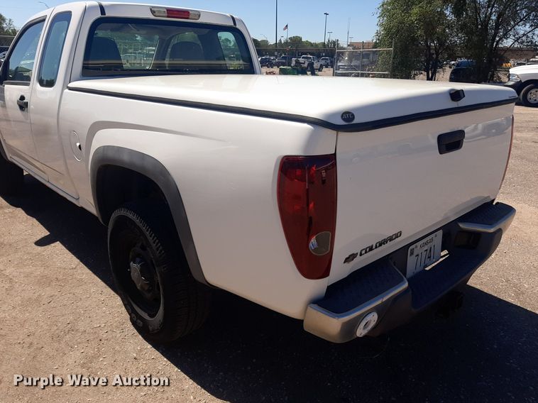 image for item NY9660 2008 Chevrolet Colorado Ext. Cab pickup truck