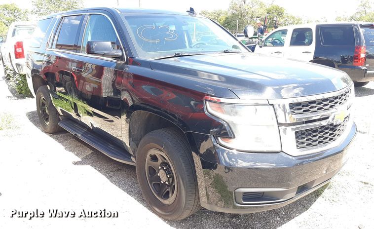 image for item NY9663 2017 Chevrolet Tahoe Police SUV