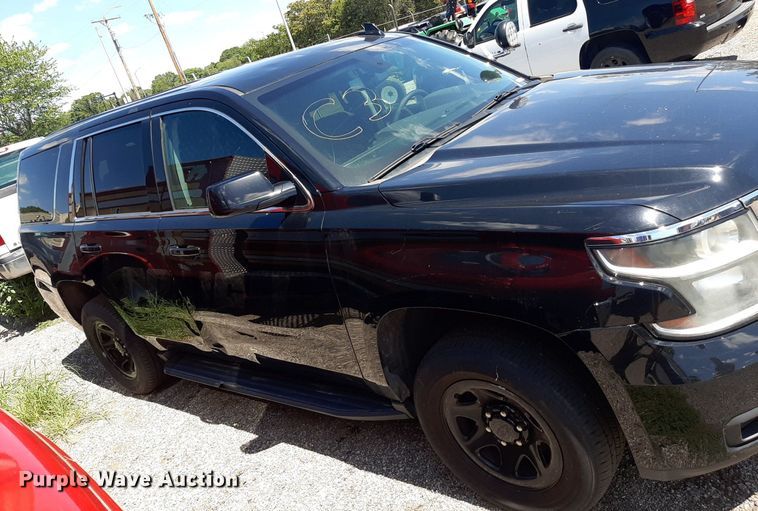 image for item NY9663 2017 Chevrolet Tahoe Police SUV