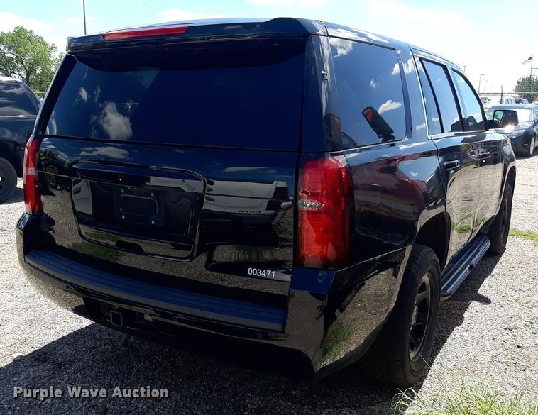 image for item NY9663 2017 Chevrolet Tahoe Police SUV