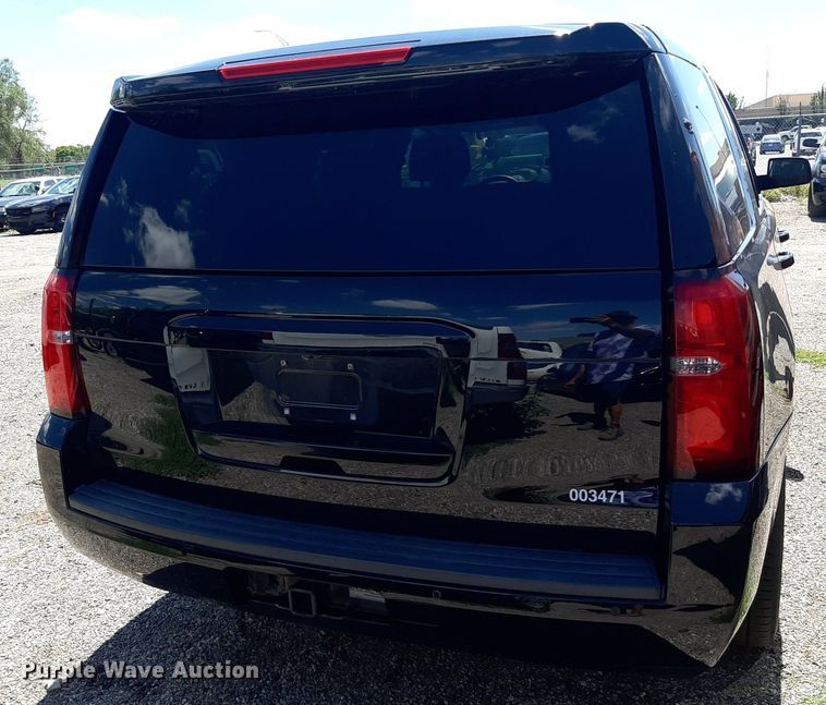 image for item NY9663 2017 Chevrolet Tahoe Police SUV