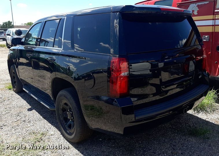 image for item NY9663 2017 Chevrolet Tahoe Police SUV