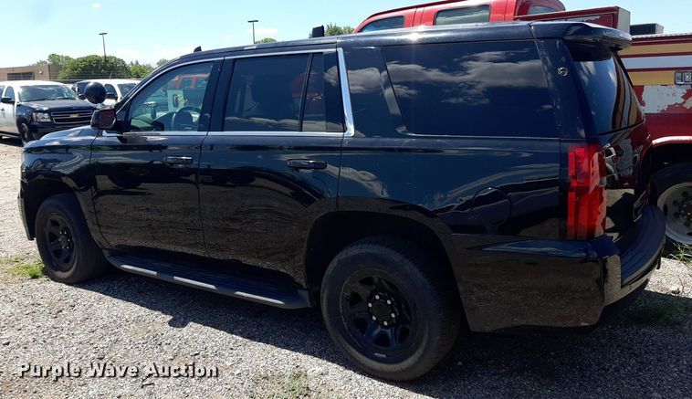 image for item NY9663 2017 Chevrolet Tahoe Police SUV