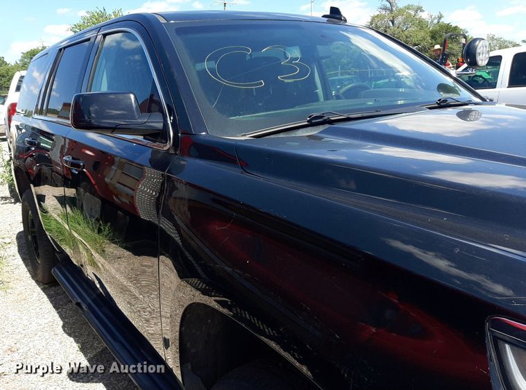 image for item NY9663 2017 Chevrolet Tahoe Police SUV