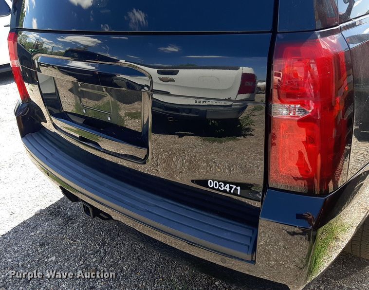 image for item NY9663 2017 Chevrolet Tahoe Police SUV