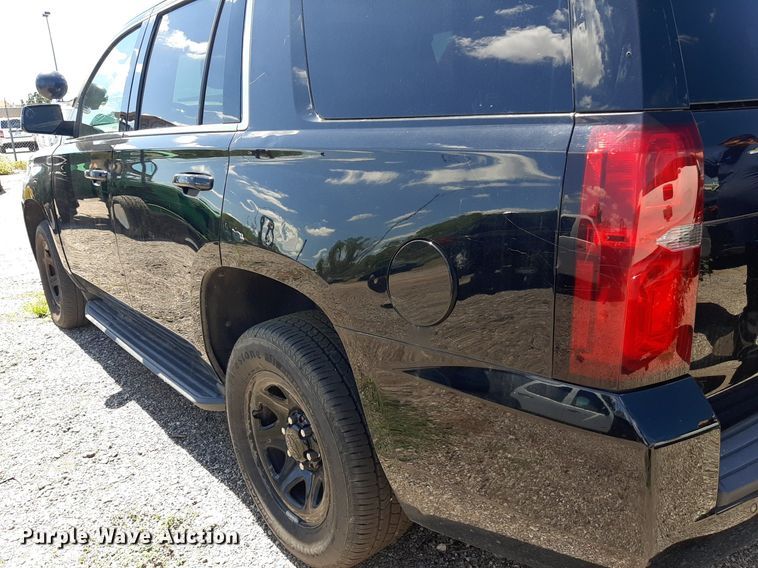 image for item NY9663 2017 Chevrolet Tahoe Police SUV