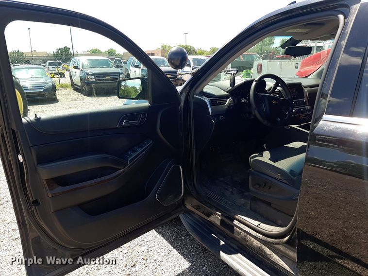 image for item NY9663 2017 Chevrolet Tahoe Police SUV