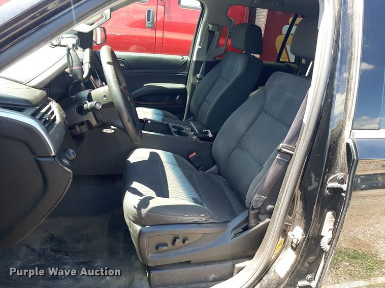 image for item NY9663 2017 Chevrolet Tahoe Police SUV