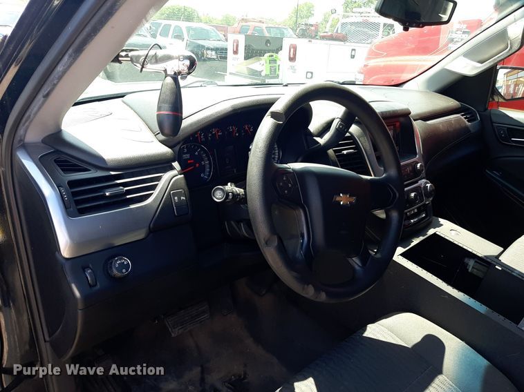 image for item NY9663 2017 Chevrolet Tahoe Police SUV