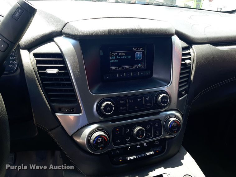 image for item NY9663 2017 Chevrolet Tahoe Police SUV