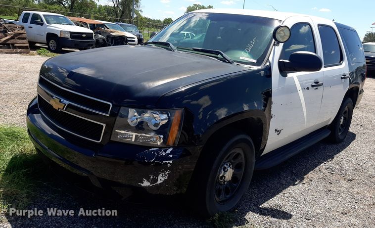 image for item NY9665 2013 Chevrolet Tahoe Police SUV