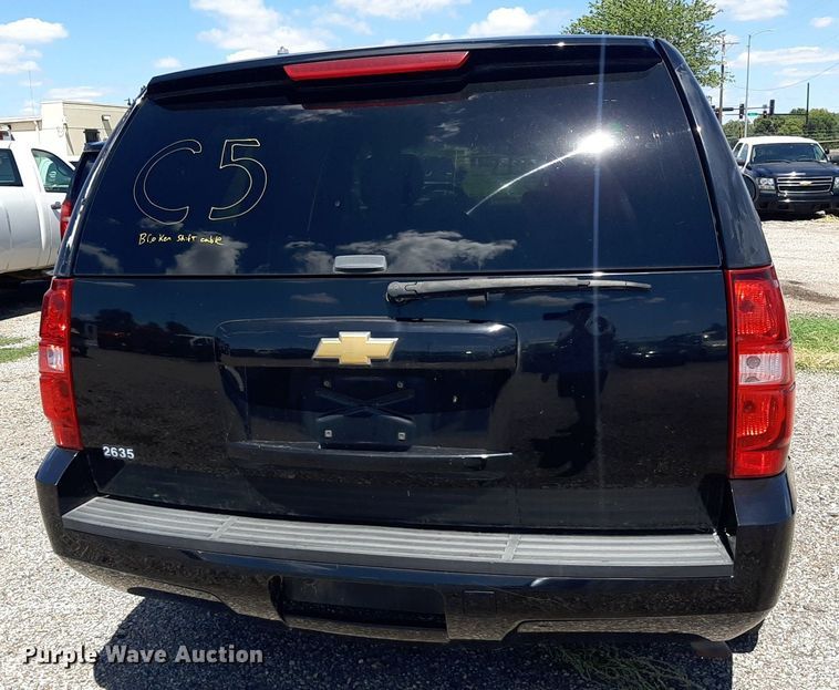 image for item NY9665 2013 Chevrolet Tahoe Police SUV