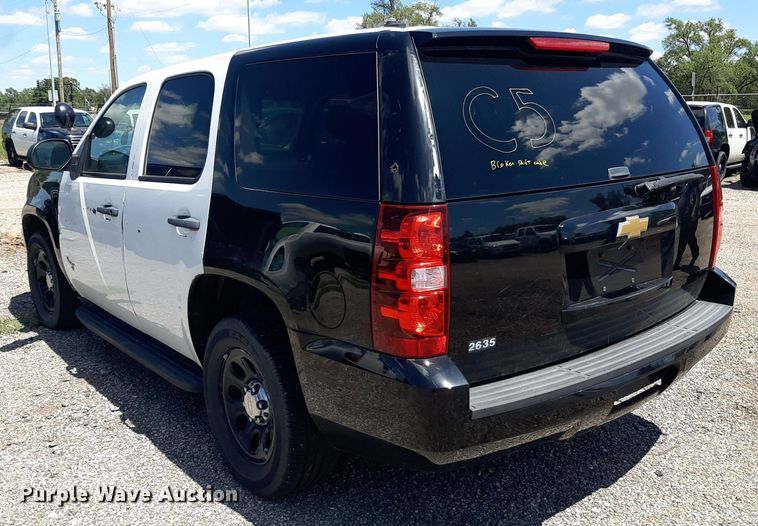 image for item NY9665 2013 Chevrolet Tahoe Police SUV