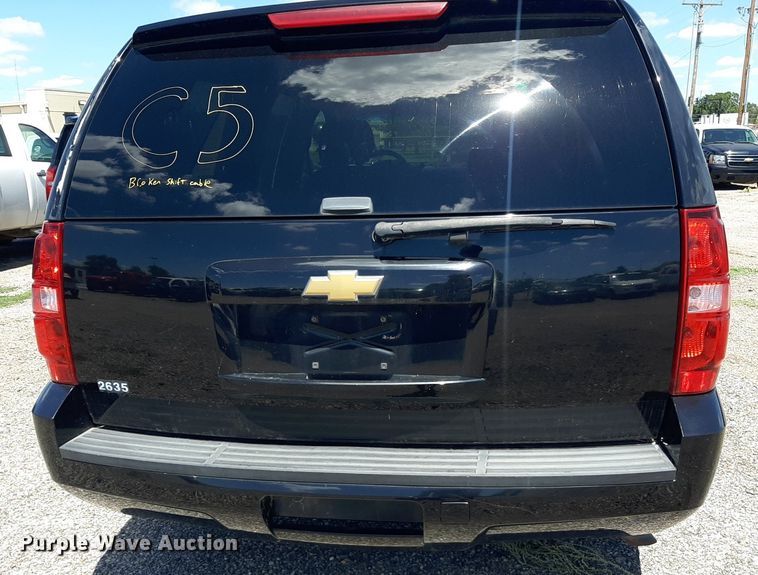 image for item NY9665 2013 Chevrolet Tahoe Police SUV