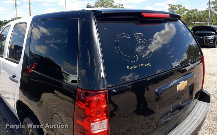 image for item NY9665 2013 Chevrolet Tahoe Police SUV