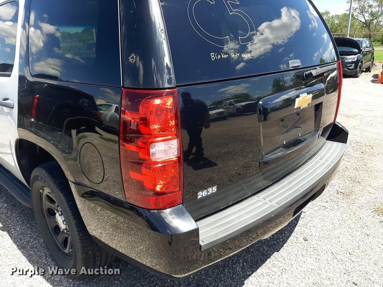image for item NY9665 2013 Chevrolet Tahoe Police SUV