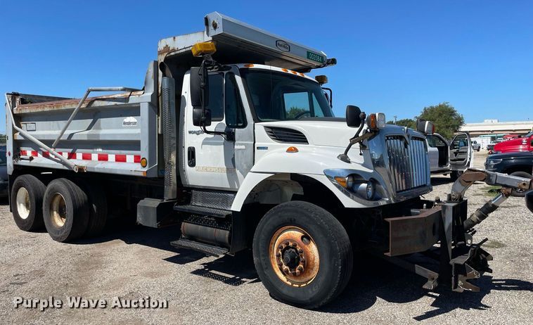 image for item NY9666 2010 International 7500 dump truck