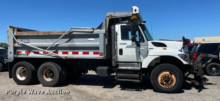 image for item NY9666 2010 International 7500 dump truck