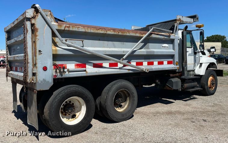 image for item NY9666 2010 International 7500 dump truck