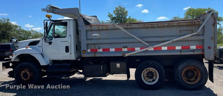 image for item NY9666 2010 International 7500 dump truck